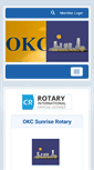 Mobile Screenshot of okcsunriserotary.org
